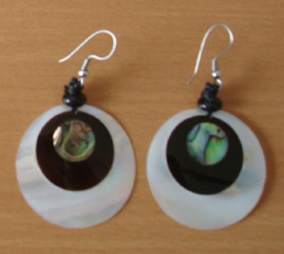 shell earring art
