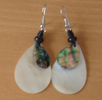 shell earring mosaic