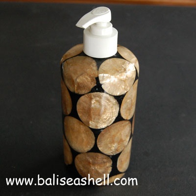 shell disc art for soap shampoo
