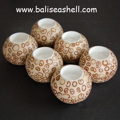 shell for candle light holder