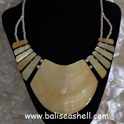mother of pearl necklace art
