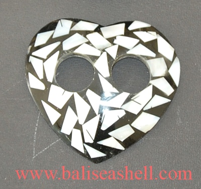 river white shell mosaic for clap