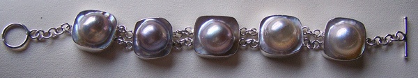 Mabe Pearl Brecelet Silver