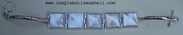 Brecelet Mop Squeeze With Silver